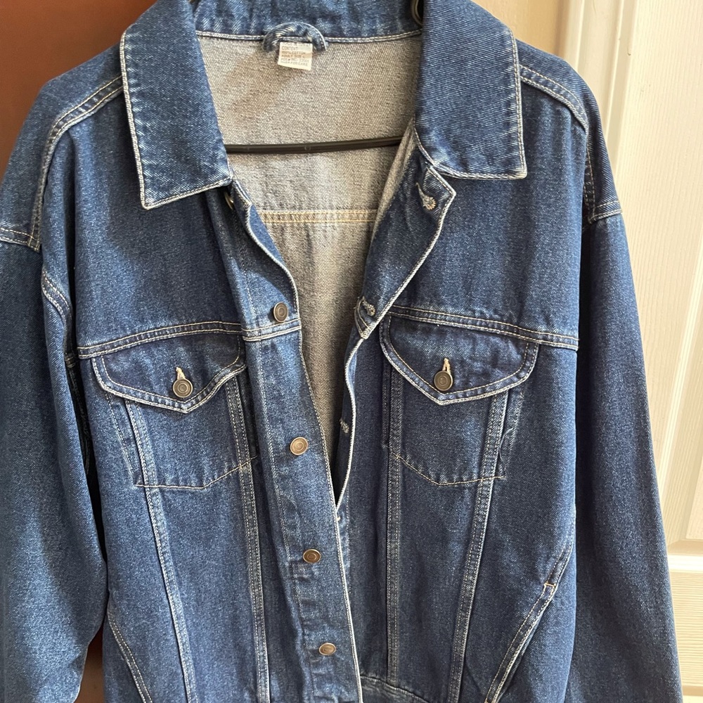 Vintage Marlboro Mens Denim Jacket